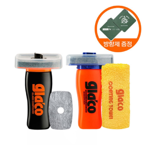 [방향제 증정] 소프트99 글라코 슈퍼비딩 유리관리 2종세트(슈퍼비딩 발수코팅제DX+유막제거제G47)